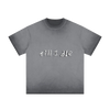 Split Face Tee - Dust Gray