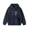 Half Smile Zip-Up - Midnight Navy