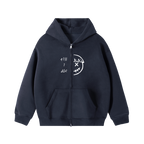 Half Smile Zip-Up - Midnight Navy