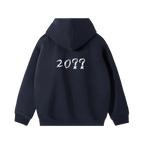 Half Smile Zip-Up - Midnight Navy