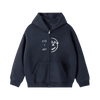 Half Smile Zip-Up - Midnight Navy